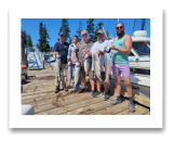 August 15, 2024 : 17 to13 lbs Chinooke Salmon and Hatchery Coho - Day 1 of 2 - Big Al & crew.