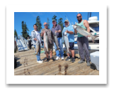 August 15, 2024 : 17 to13 lbs Chinooke Salmon and Hatchery Coho - Day 2 of 2 - Big Al & crew.