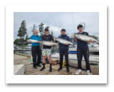 August 22, 2024 : 18, 17.5, 16, 9 lbs Chinooke Salmon -  Allan, Kai, Ethan, Cody from Victoria