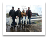 May 5, 2014: 18 to 24 lbs. Halibut - Constance Bank  - Spencer, Don, Derek, and Jim from Victoria BC