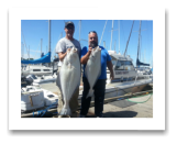 June 6, 2014: 28, 22 lbs. Halibut - Constance Bank -  Best friend Big Al and Daryl from Calgary and Victoria