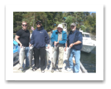 August 8, 2014 : 22.5, 16, 13 lbs. Chinook and Pink Salmon- Muir Creek - Singer Valve Crew Day 1 of 2