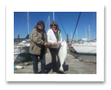 April 9, 2015 :24 lbs. Halibut - Constance Bank - Amanda & Tammie from Victoria BC.