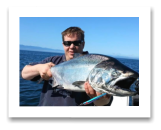 June 24, 2015 :12 & 12 lbs. Chinook Salmon & Pink Salmon - Trap Shack - Trevor from Trotac Marine Victoria BC