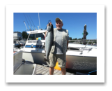 July 30, 2015 : 13 lbs. Coho & Pink Salmon - Muir Creek - Don from Victoria BC