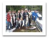 August 8, 2015 : 26 to 10 lbs. Chinook Salmon, Coho & Pink Salmon - Otter Point - Day 2 of 2 - Singer Valve Group from Vancouver BC