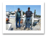 August 11, 2015 : 15, 15, 14, 12 lbs. Chinook Salmon - Otter Point - Day 1 of 2 - Dick & Chuck from Washington State