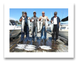 August 25, 2015 : 18 to 10 lbs. Chinook Salmon & Limit of Coho & Pink Salmon - Day 3 of 3 - Otter Point - Big Al, Dave, & Cory from Calgary Alberta with Joey from Kelowna BC