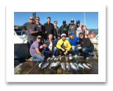 September 11, 2015 : 5 to 18 lbs. Chinook Salmon, Coho, & Pink Salmon - Otter Point - Justin's Stag from Vancouver BC